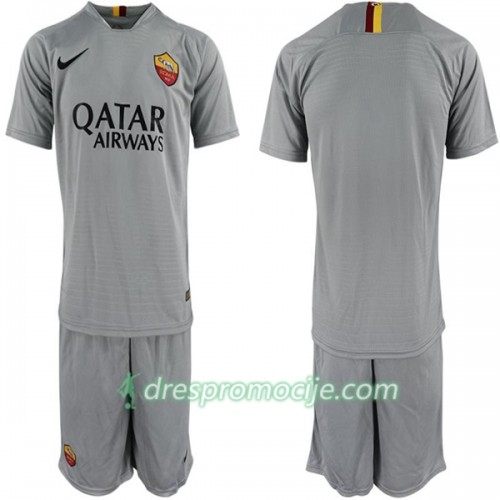 AS Roma Dres Dječji Gostujući 2018/19 Kratkih Rukava AS Roma Dres Dječji Gostujući 2018/19 Kratkih Rukava